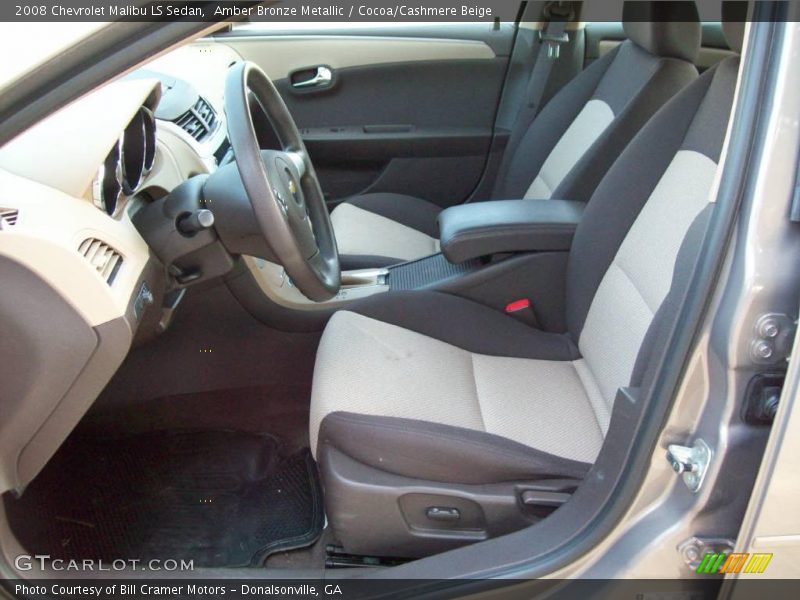 Amber Bronze Metallic / Cocoa/Cashmere Beige 2008 Chevrolet Malibu LS Sedan