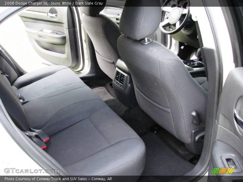 Stone White / Dark Slate Gray 2008 Dodge Charger SE