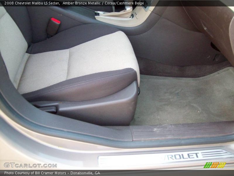 Amber Bronze Metallic / Cocoa/Cashmere Beige 2008 Chevrolet Malibu LS Sedan