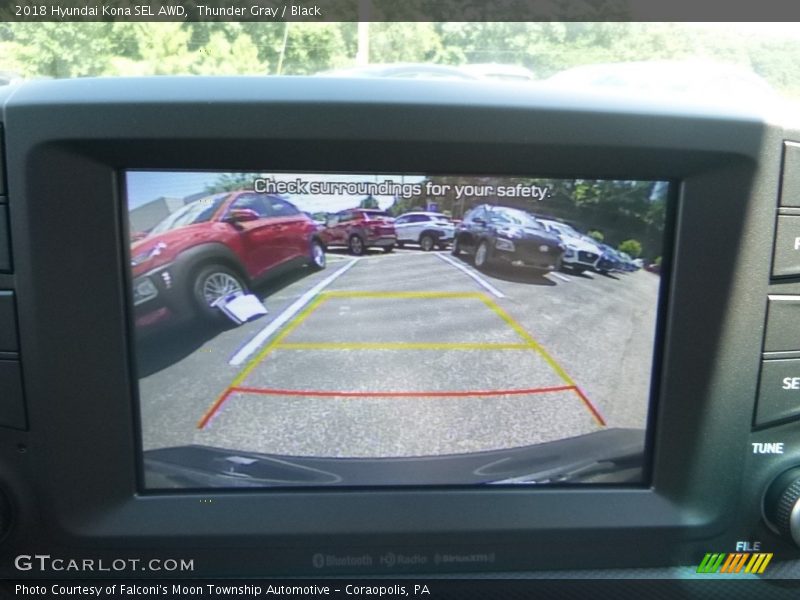 Thunder Gray / Black 2018 Hyundai Kona SEL AWD