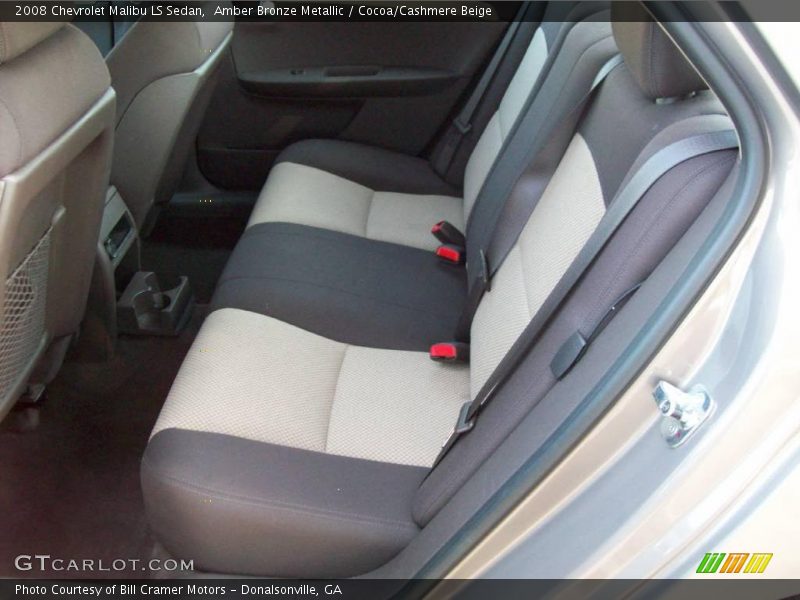 Amber Bronze Metallic / Cocoa/Cashmere Beige 2008 Chevrolet Malibu LS Sedan