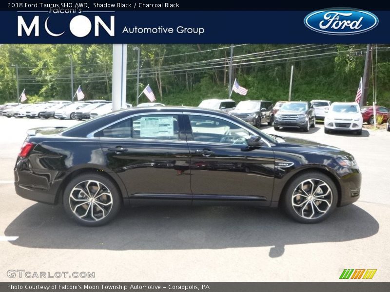 Shadow Black / Charcoal Black 2018 Ford Taurus SHO AWD