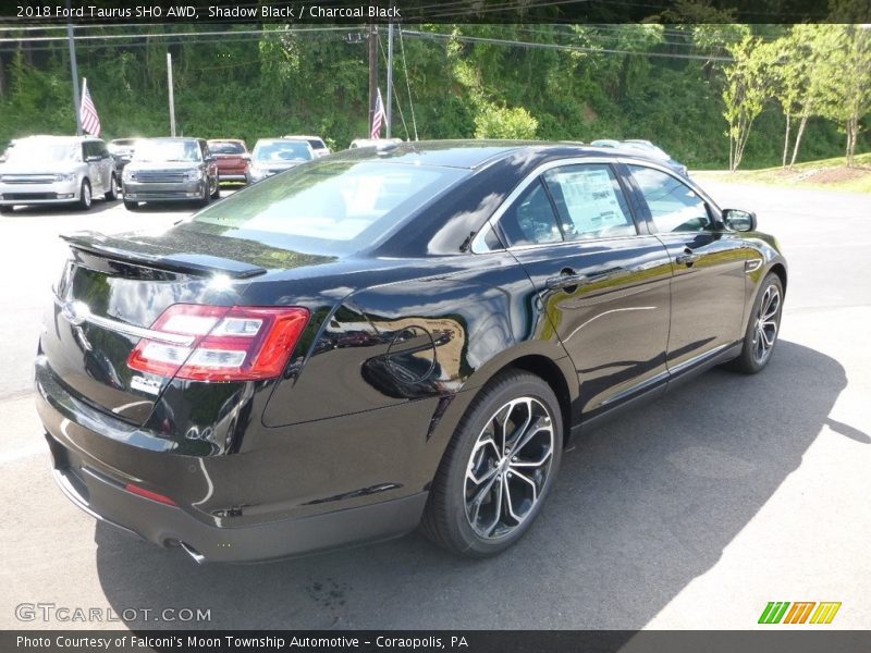 Shadow Black / Charcoal Black 2018 Ford Taurus SHO AWD