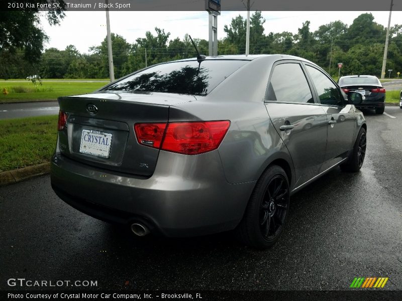 Titanium / Black Sport 2010 Kia Forte SX