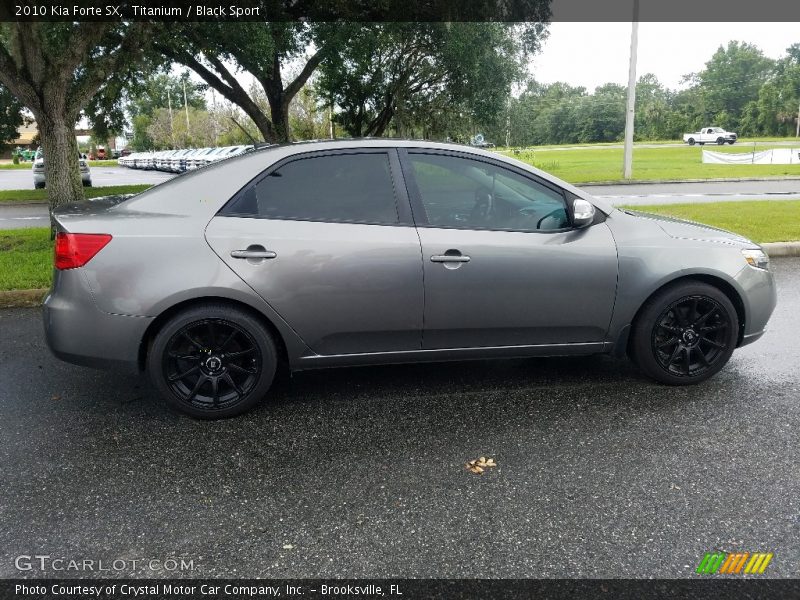 Titanium / Black Sport 2010 Kia Forte SX