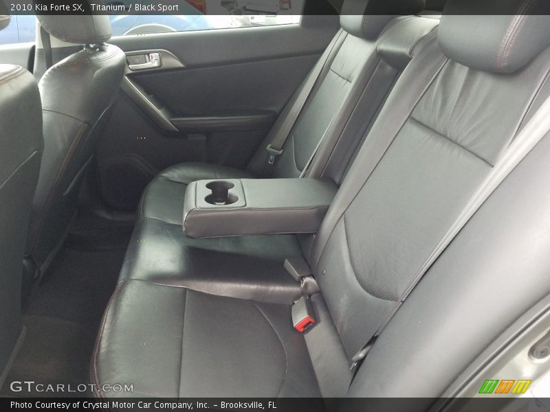 Titanium / Black Sport 2010 Kia Forte SX