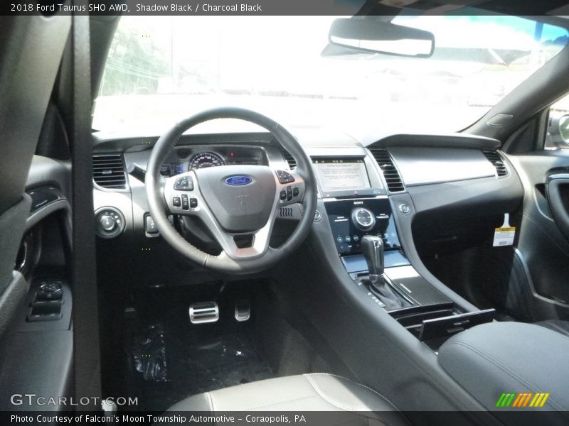 Front Seat of 2018 Taurus SHO AWD
