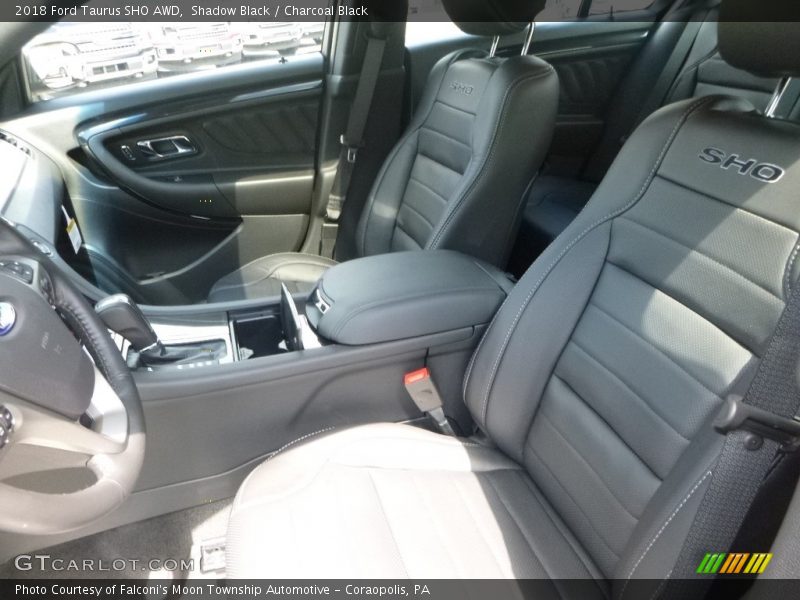 Front Seat of 2018 Taurus SHO AWD