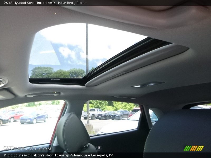 Pulse Red / Black 2018 Hyundai Kona Limited AWD