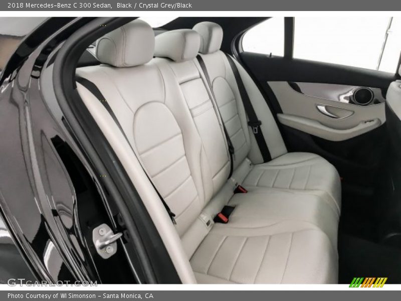 Black / Crystal Grey/Black 2018 Mercedes-Benz C 300 Sedan