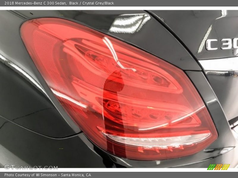 Black / Crystal Grey/Black 2018 Mercedes-Benz C 300 Sedan