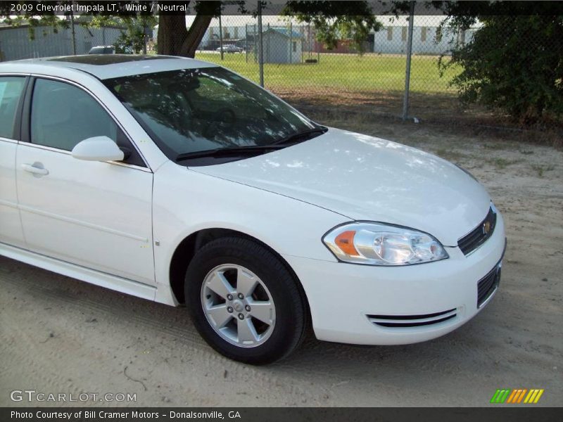 White / Neutral 2009 Chevrolet Impala LT