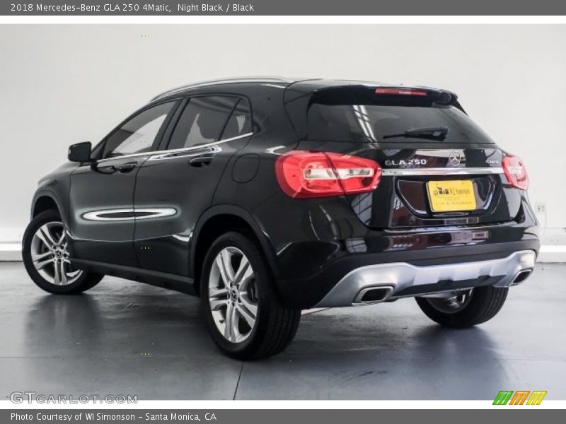 Night Black / Black 2018 Mercedes-Benz GLA 250 4Matic