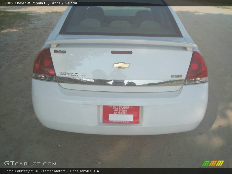 White / Neutral 2009 Chevrolet Impala LT