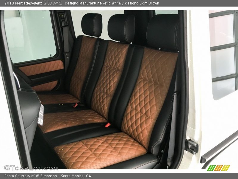 designo Manufaktur Mystic White / designo Light Brown 2018 Mercedes-Benz G 63 AMG