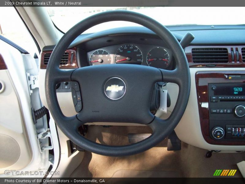 White / Neutral 2009 Chevrolet Impala LT