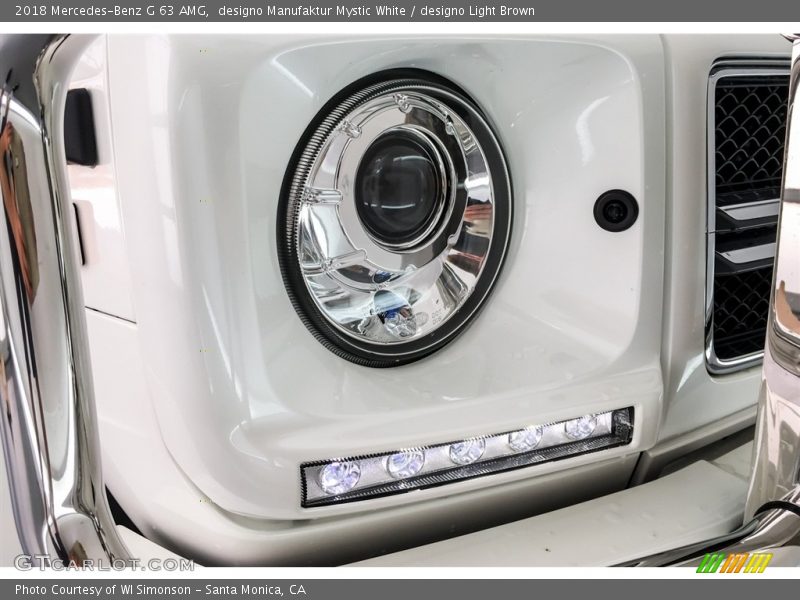 designo Manufaktur Mystic White / designo Light Brown 2018 Mercedes-Benz G 63 AMG