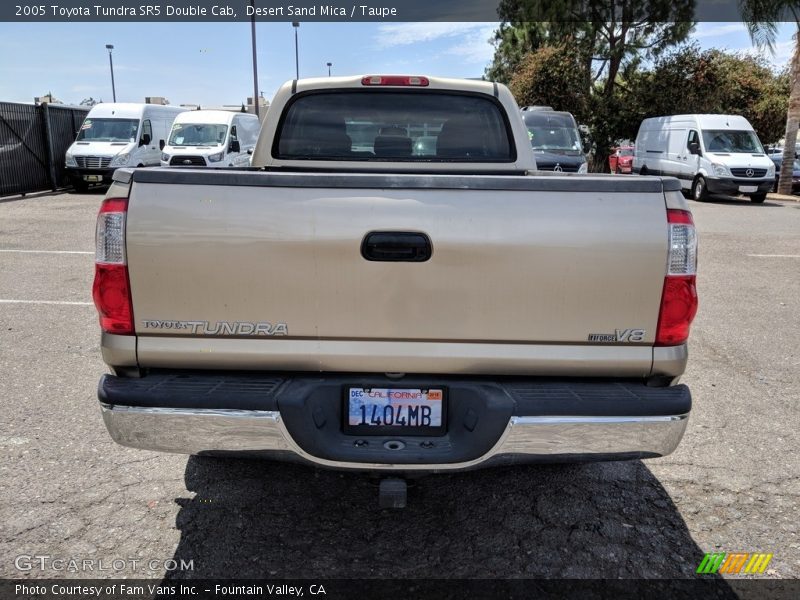 Desert Sand Mica / Taupe 2005 Toyota Tundra SR5 Double Cab