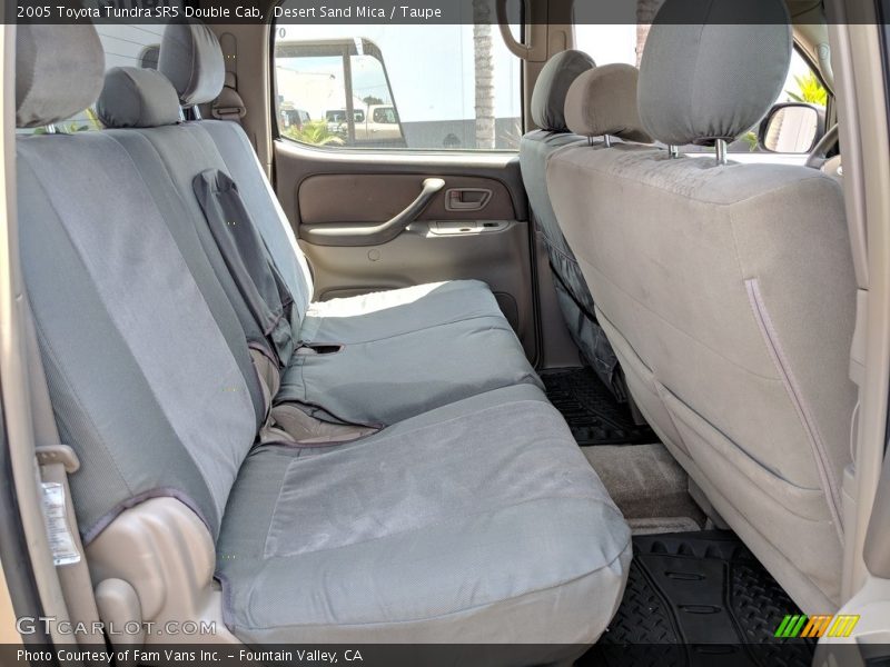 Desert Sand Mica / Taupe 2005 Toyota Tundra SR5 Double Cab