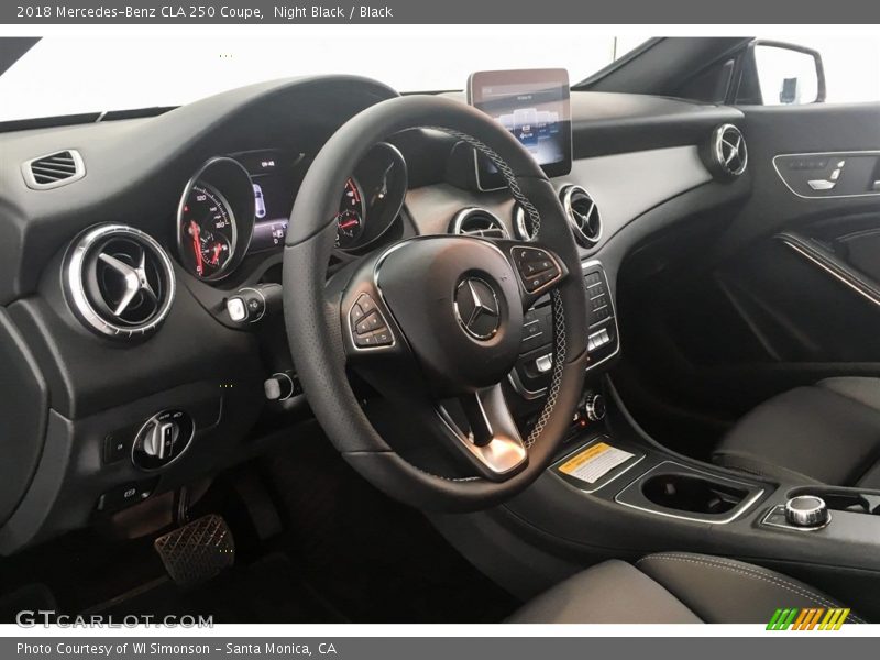 Night Black / Black 2018 Mercedes-Benz CLA 250 Coupe