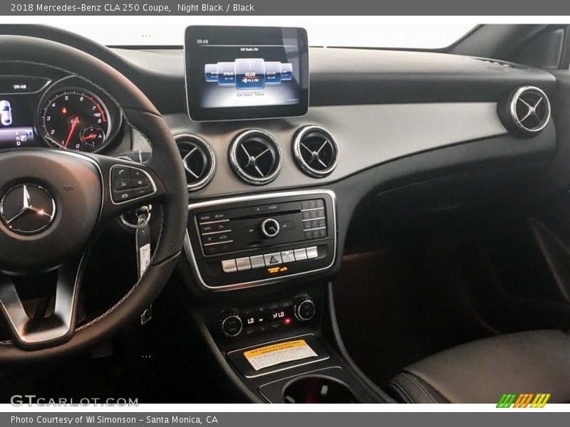 Night Black / Black 2018 Mercedes-Benz CLA 250 Coupe