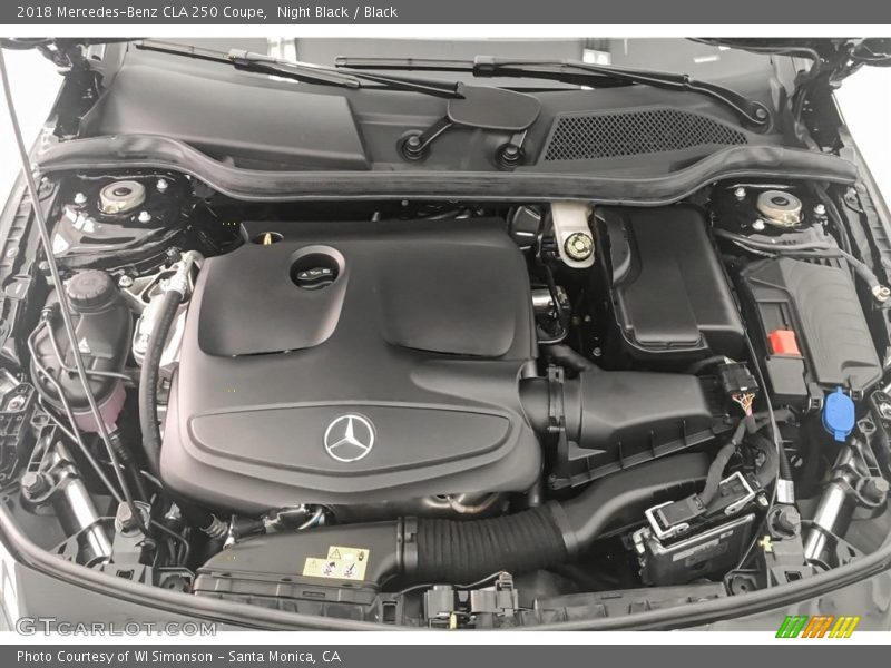 Night Black / Black 2018 Mercedes-Benz CLA 250 Coupe