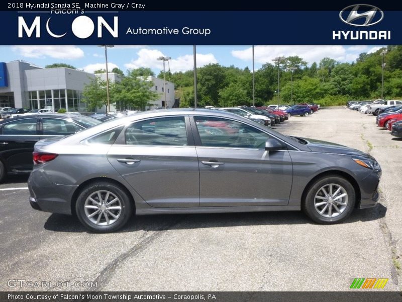 Machine Gray / Gray 2018 Hyundai Sonata SE
