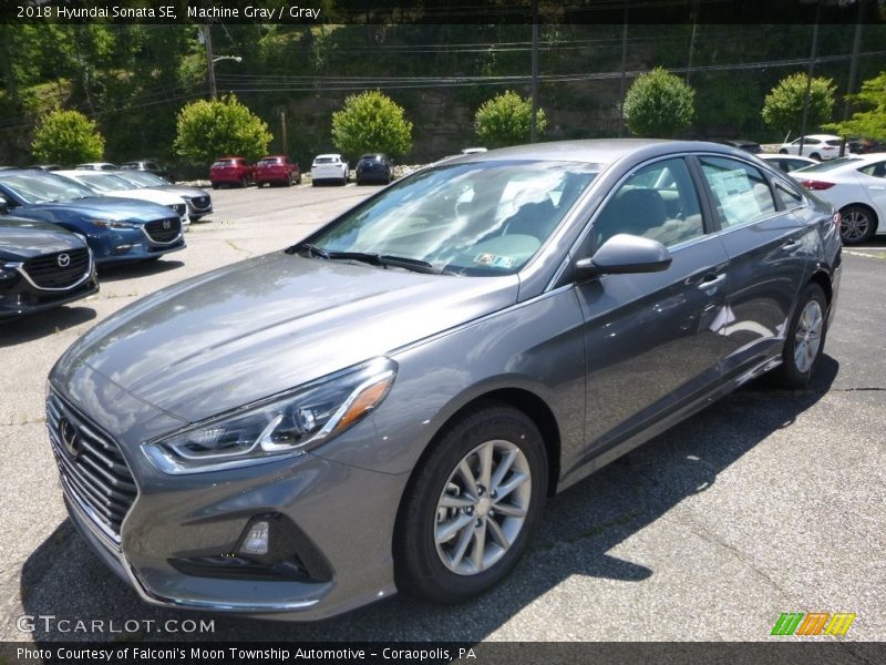 Machine Gray / Gray 2018 Hyundai Sonata SE