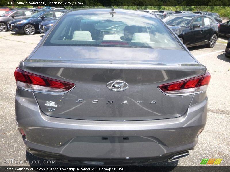Machine Gray / Gray 2018 Hyundai Sonata SE
