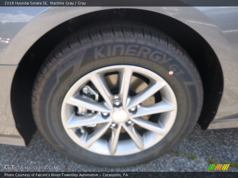 Machine Gray / Gray 2018 Hyundai Sonata SE