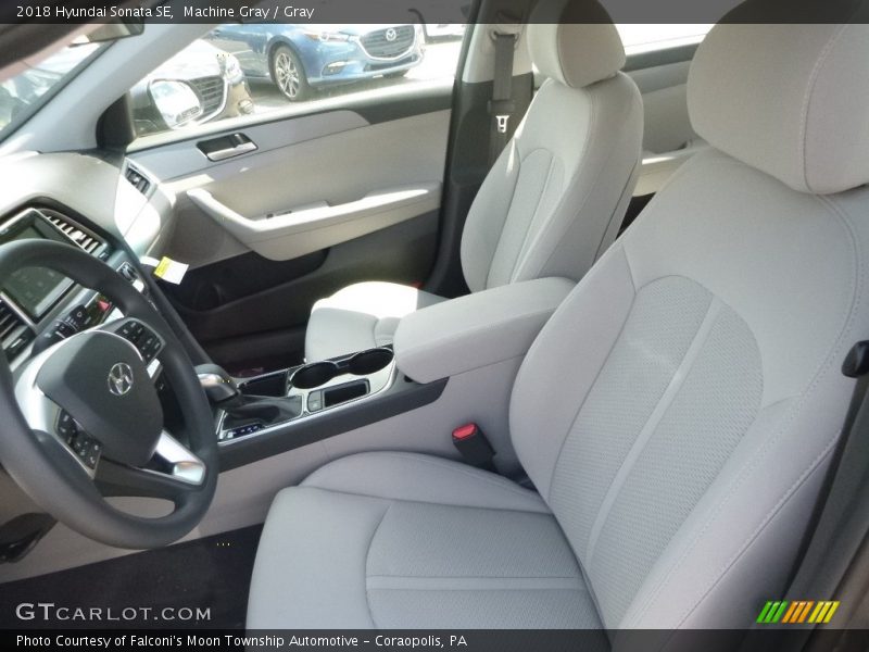 Machine Gray / Gray 2018 Hyundai Sonata SE