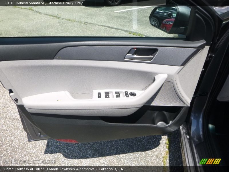 Machine Gray / Gray 2018 Hyundai Sonata SE