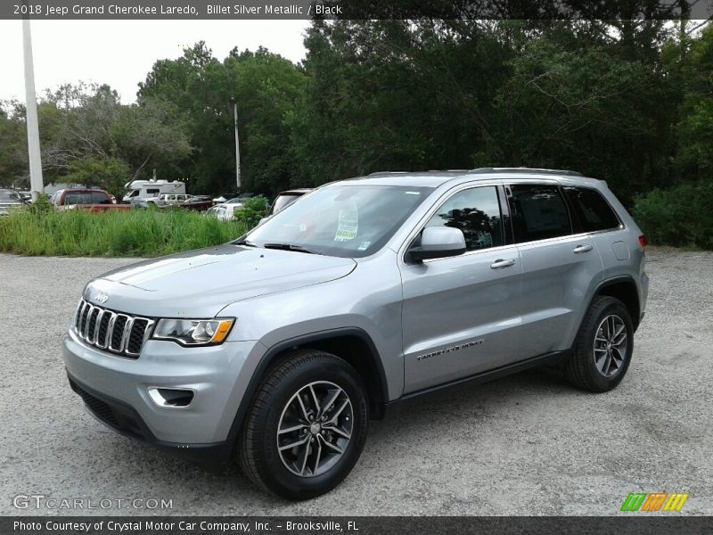 Billet Silver Metallic / Black 2018 Jeep Grand Cherokee Laredo