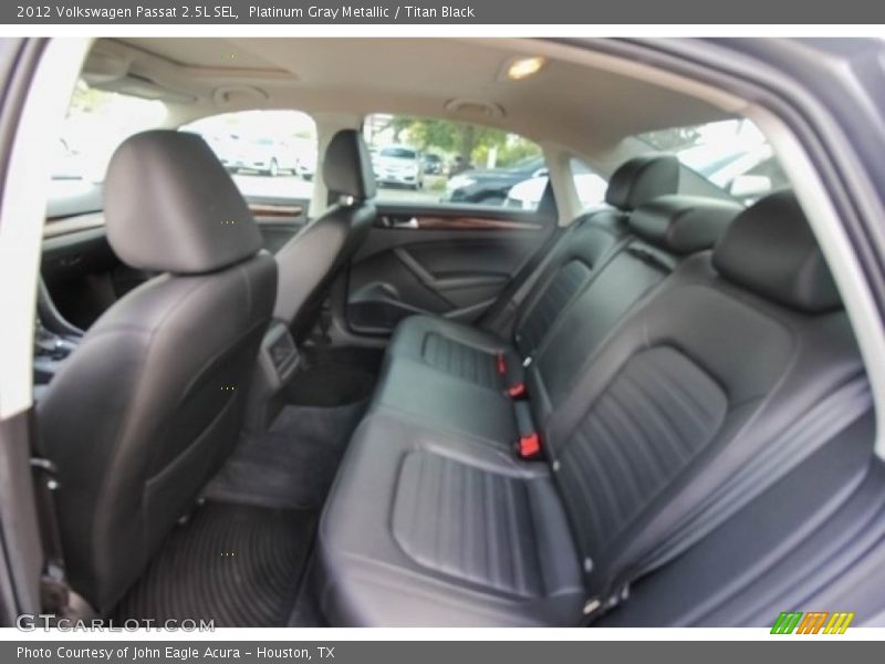 Platinum Gray Metallic / Titan Black 2012 Volkswagen Passat 2.5L SEL