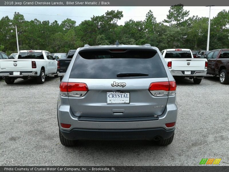 Billet Silver Metallic / Black 2018 Jeep Grand Cherokee Laredo