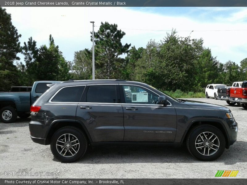 Granite Crystal Metallic / Black 2018 Jeep Grand Cherokee Laredo