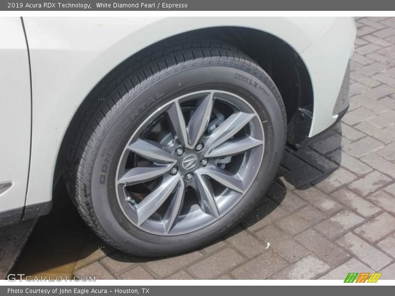 White Diamond Pearl / Espresso 2019 Acura RDX Technology