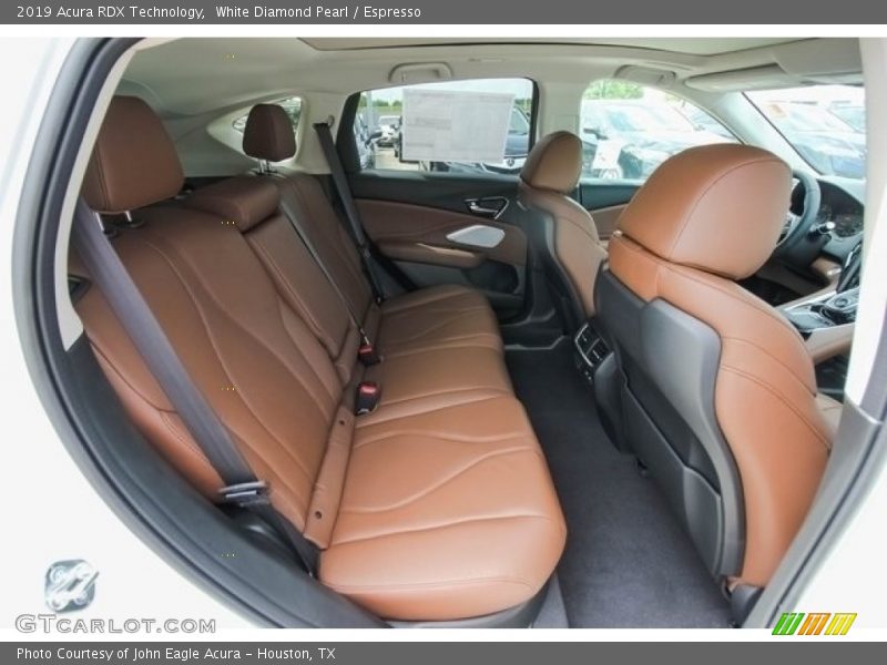 White Diamond Pearl / Espresso 2019 Acura RDX Technology