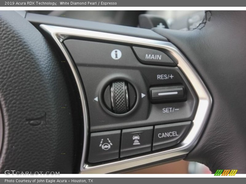 White Diamond Pearl / Espresso 2019 Acura RDX Technology