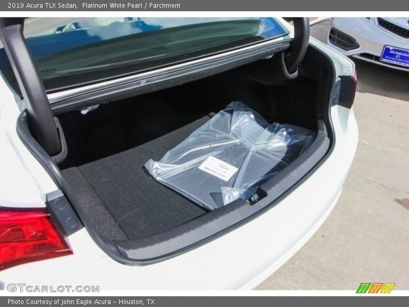 Platinum White Pearl / Parchment 2019 Acura TLX Sedan