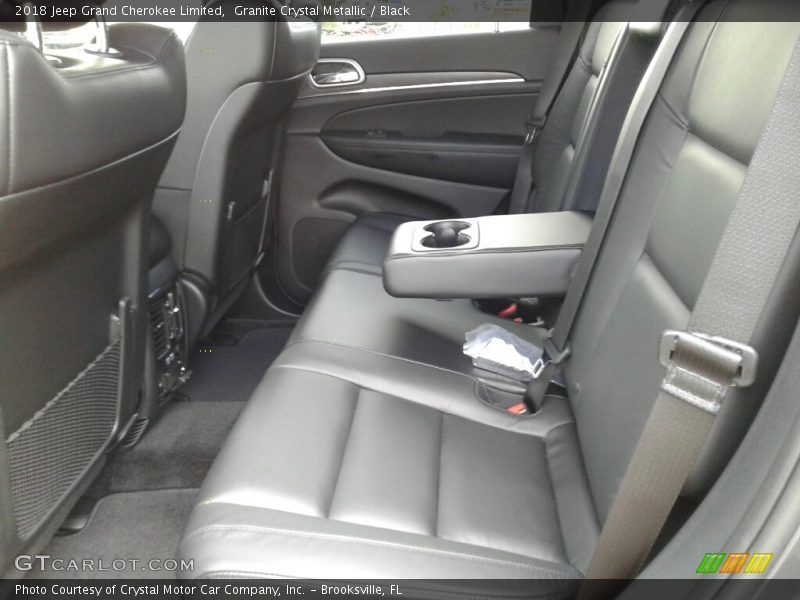 Granite Crystal Metallic / Black 2018 Jeep Grand Cherokee Limited