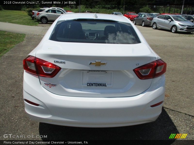 Summit White / Jet Black 2018 Chevrolet Cruze LT
