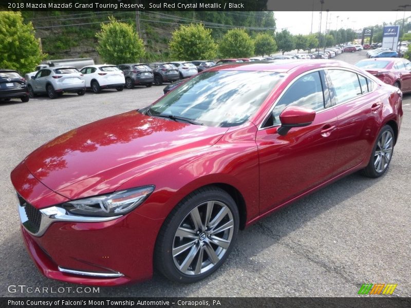 Soul Red Crystal Metallic / Black 2018 Mazda Mazda6 Grand Touring Reserve