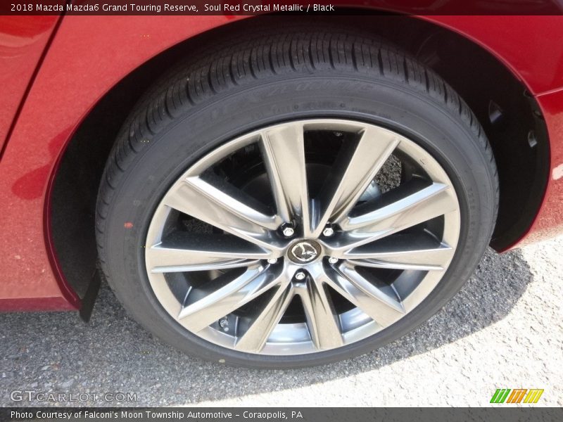 Soul Red Crystal Metallic / Black 2018 Mazda Mazda6 Grand Touring Reserve