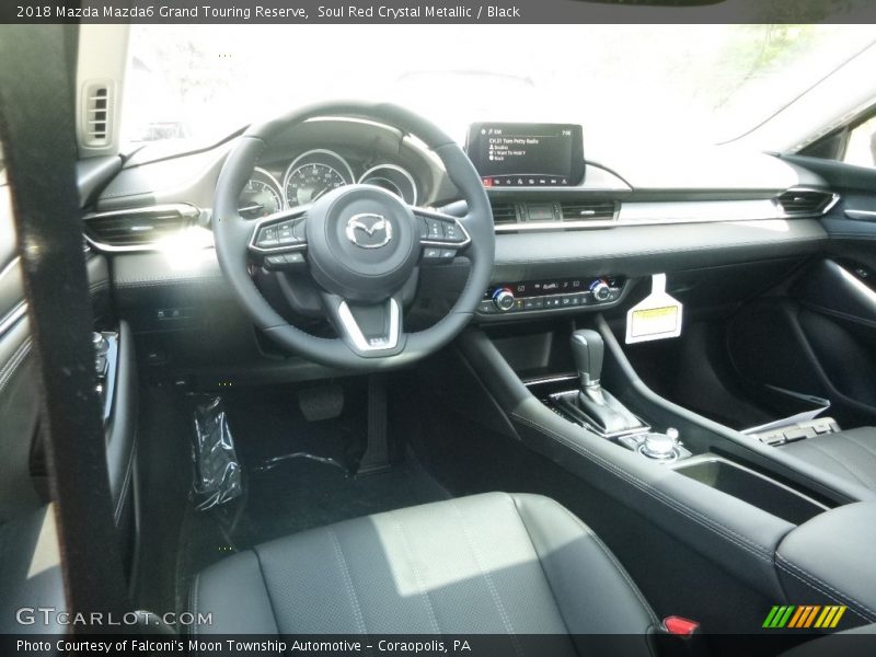 Soul Red Crystal Metallic / Black 2018 Mazda Mazda6 Grand Touring Reserve