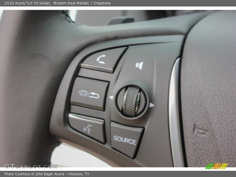 Modern Steel Metallic / Graystone 2019 Acura TLX V6 Sedan