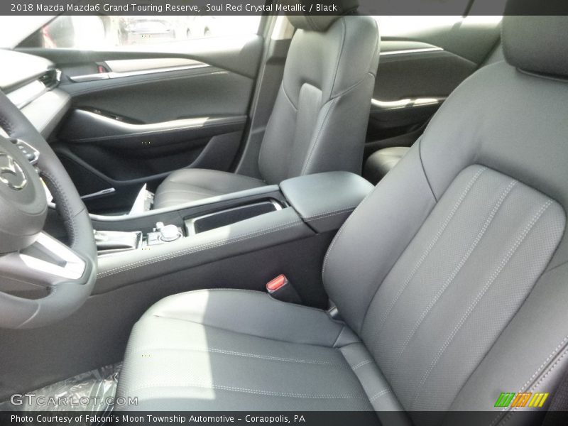 Soul Red Crystal Metallic / Black 2018 Mazda Mazda6 Grand Touring Reserve