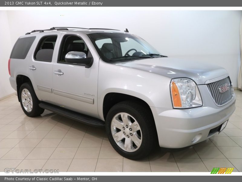 Quicksilver Metallic / Ebony 2013 GMC Yukon SLT 4x4