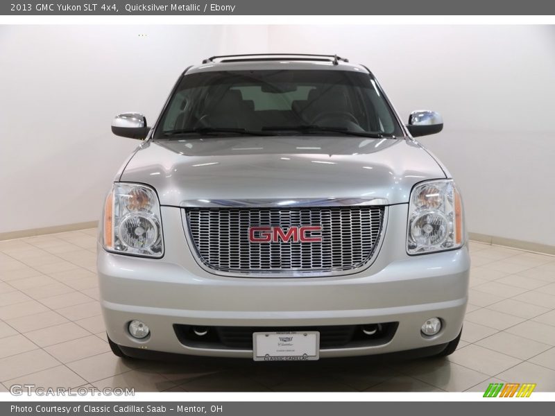 Quicksilver Metallic / Ebony 2013 GMC Yukon SLT 4x4