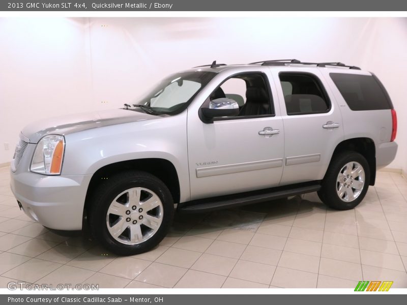 Quicksilver Metallic / Ebony 2013 GMC Yukon SLT 4x4